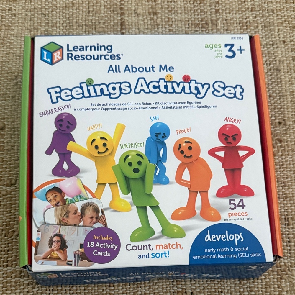 Learning Resources All About Me Feelings Activity Set Emotions age 3+